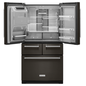 KitchenAid | Refrigerador French Door Full Depth 26 pies cúbicos Acero Inoxidable Negro