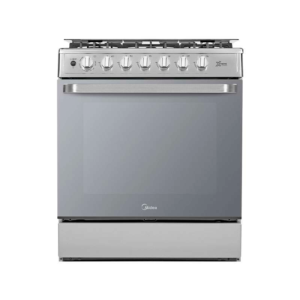 Midea | Estufa de piso con capelo 30″ Xtreme Chef-Air Acero Inoxidable