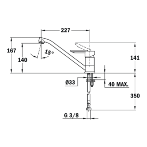 TEKA | Grifo de cocina MF2 Project