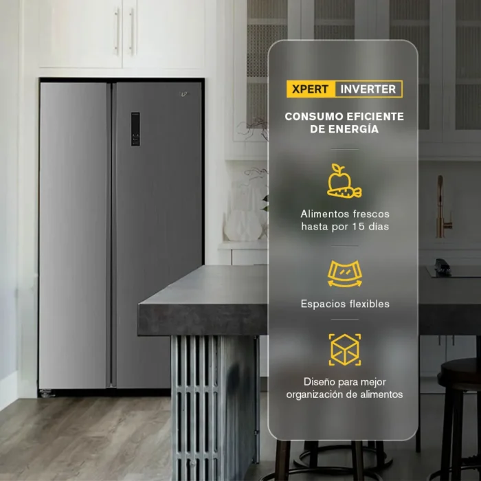 Whirlpool | Refrigerador Side by Side 18 pies cúbicos - Imagen 5