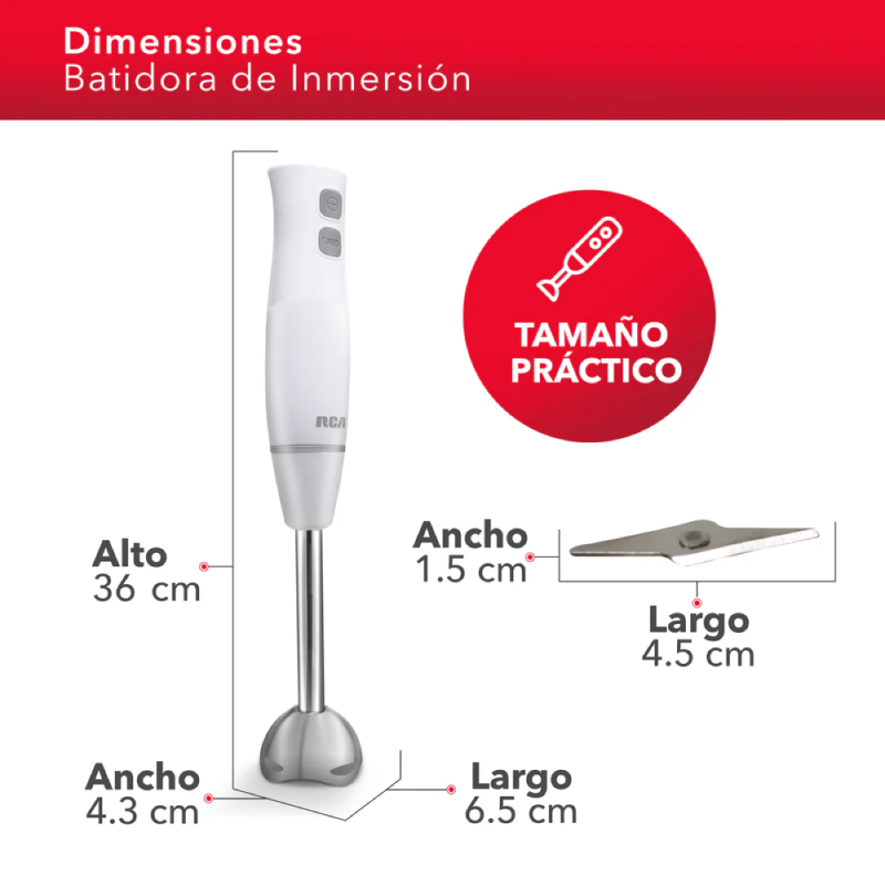 RCA | Batidora de Inmersión Multifuncional - Imagen 2