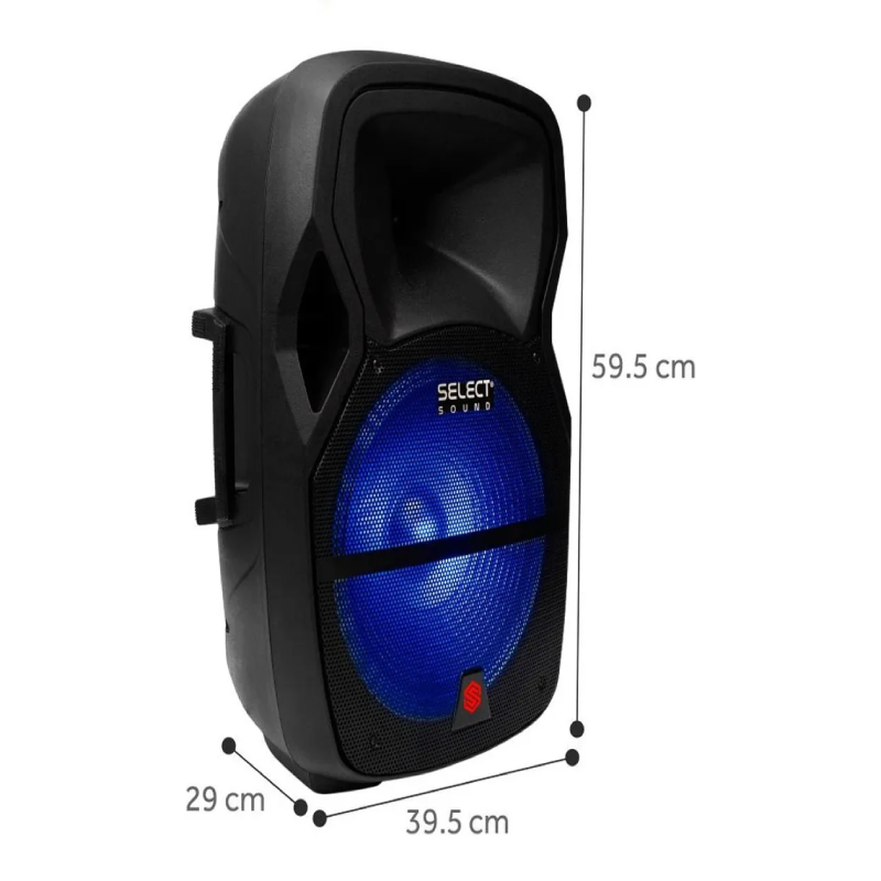 Select Sound | Bafle Bluetooth 15" con Micrófono y Tripié - Imagen 3