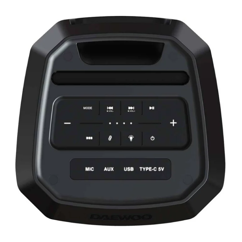 Daewoo | Bafle Bluetooth Recargable 8" con Micrófono - Imagen 3