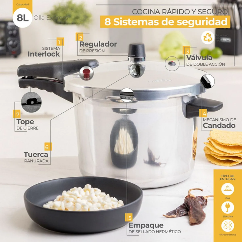 PRESTO | Olla Express 8L - Imagen 5