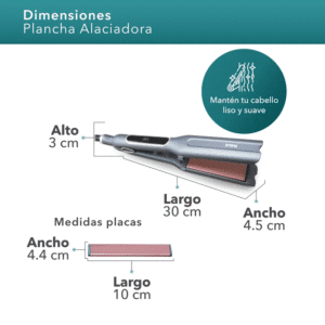 RCA | Plancha Alaciadora con Pantalla Digital