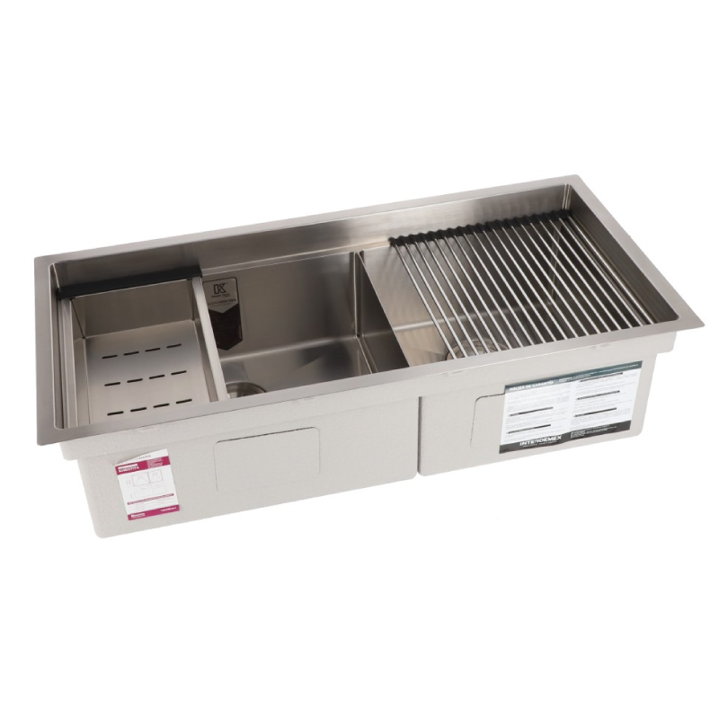 KELE | Tarja de empotre o submontado INOX - Imagen 2