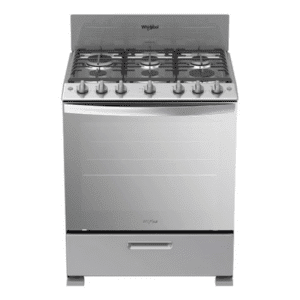 Whirlpool | Estufa de Gas de piso 30" con 6 quemadores