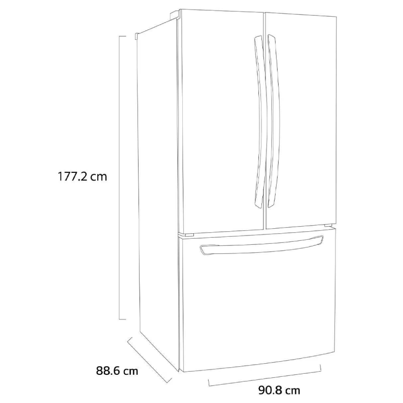 LG | Refrigerador French Door 29 pies cúbicos Door Cooling - Imagen 6